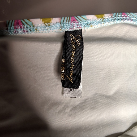 Callie Multi-color Ethnic Beaded Bikini Bottoms 10 - Picture 4 of 5